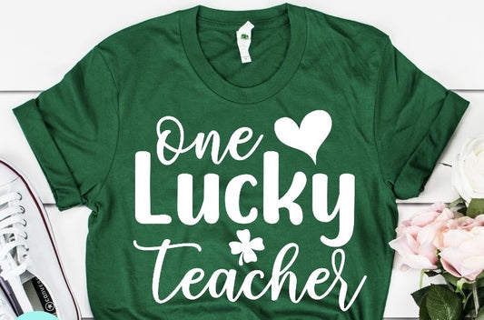 Lucky Teacher T-Shirt