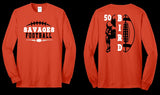 Savages Football Design #3