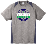 Men's, Women's & Youth Vikings Soccer Color Block Tee & Long Sleeve