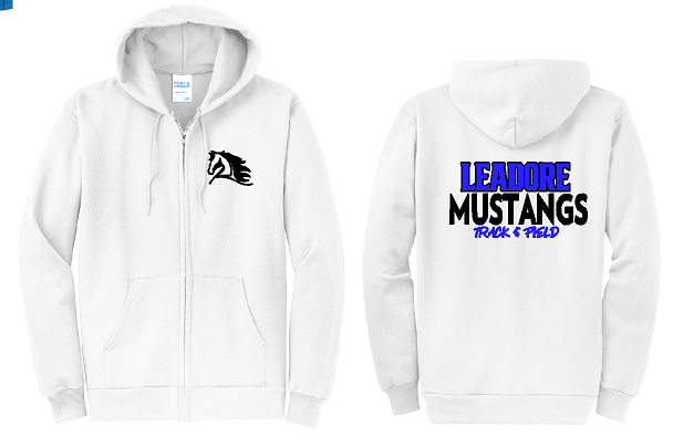 Standard Hooded Zip-Up Sweatshirt Track & Field