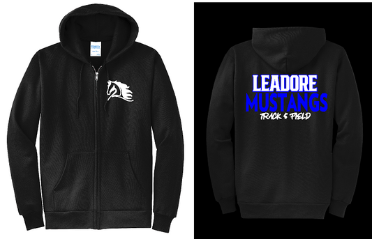 Standard Hooded Zip-Up Sweatshirt Track & Field