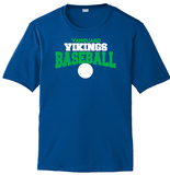 Men's, Women's & Youth Vikings Baseball Performance & Tri-blend Apparel