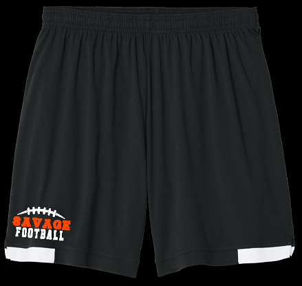 Salmon Savage Football Short