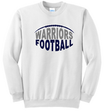 Warriors Football Crewneck Sweatshirt