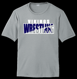 Men's, Women's & Youth Vikings Wrestling Performance & Tri-blend Apparel
