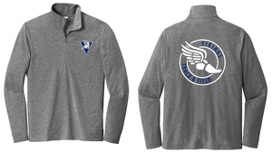 Men's & Women's Vikings Track 1/4 Zip Lightweight Long Sleeve