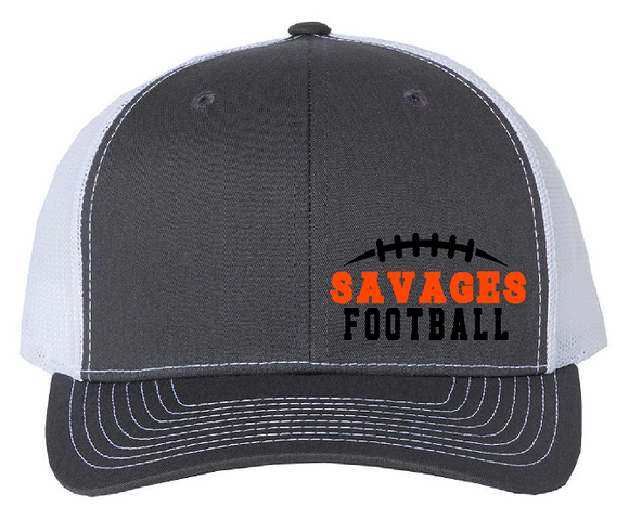 Savages Football Trucker Hat Embroidered