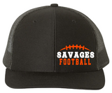 Savages Football Trucker Hat Embroidered