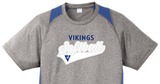 Men's, Women's & Youth Vikings Softball Color Block Tee & Long Sleeve