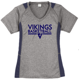 Men's, Women's & Youth Vikings Basketball Color Block Tee & Long Sleeve