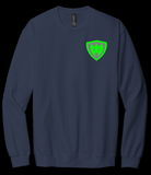 Embroidered Shield Crewneck Sweatshirt