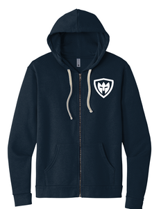 Warriors Zip Up Sweatshirt