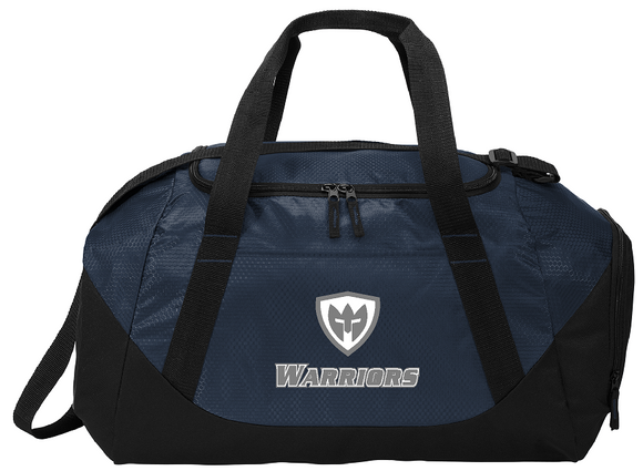 Warriors Embroidered Duffle Bag